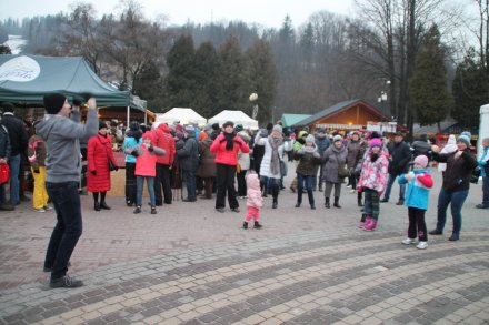 Uczestnicy nauki tańca